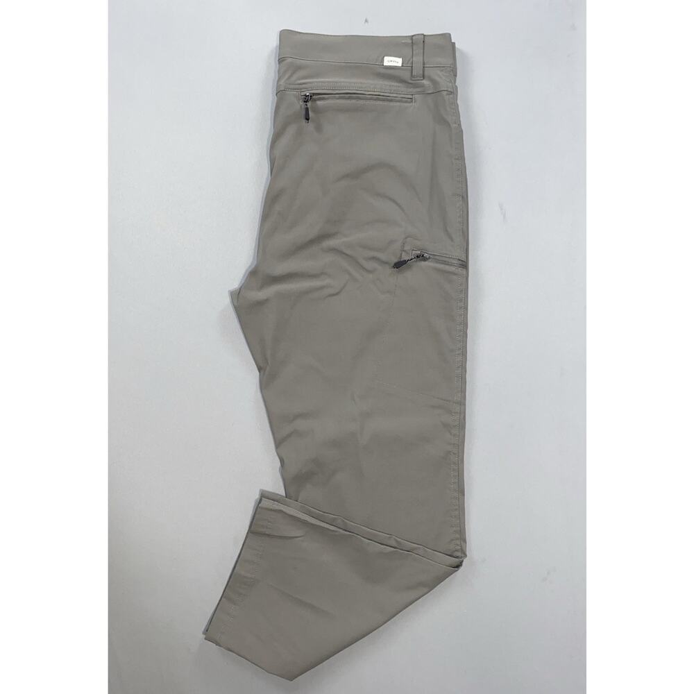 Orvis 1716851 Classic Collection Men's 5-pocket Tech Pants. Light Gray, 38X28.